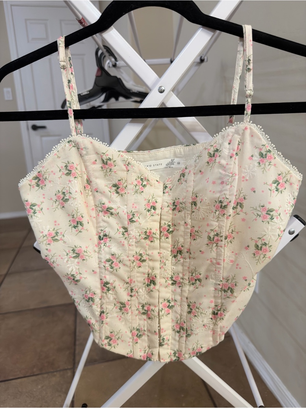 Altard State Floral Corset Top